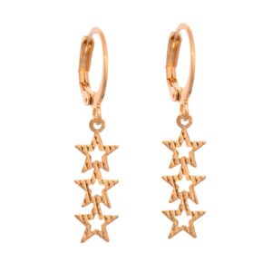 گوشواره زنانه طرح ستاره کد GO13874