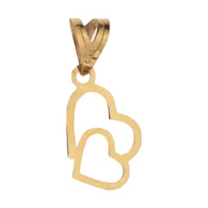 آویز گردنبند طلا 18 عیار زنانه ماهک