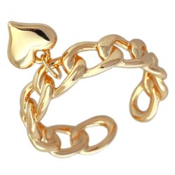 انگشتر زنانه  مدل قلبی