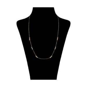 گردنبند طلا 18 عیار زنانه ماهک